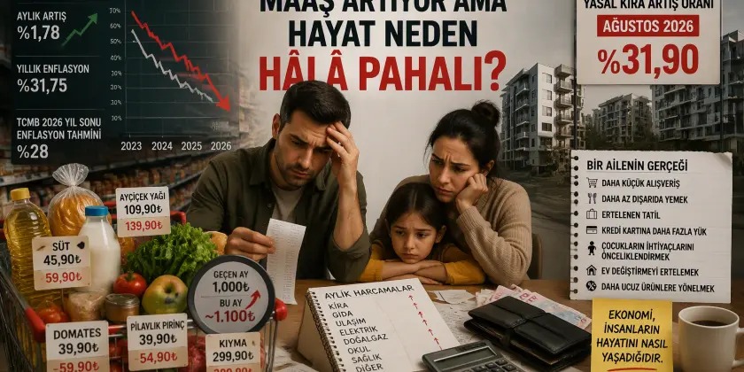 Maaş Artıyor Ama Hayat Neden Hâlâ Pahalı?