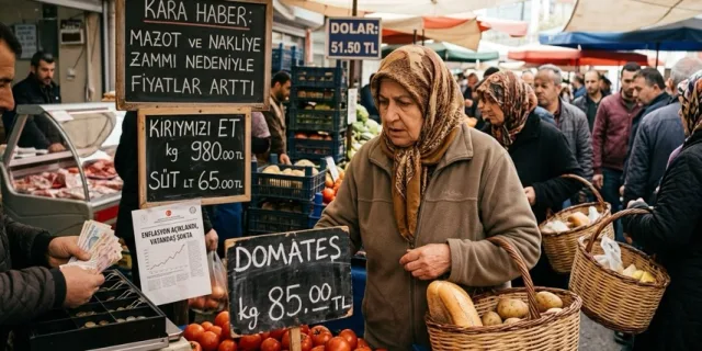 Açıklanan Rakamlar ve Mutfağın Gerçeği: Türkiye’nin Enflasyon Çıkmazı