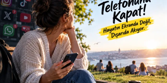 Telefonunu Hemen Bırak! Hayatın Ekranda Akıp Gidiyor, Sen Sadece İzliyorsun